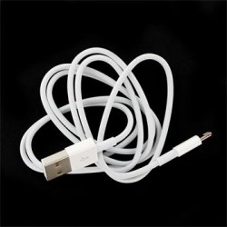 MD819 iPhone 5 Lightning Datový Kabel White 2m (Bulk)