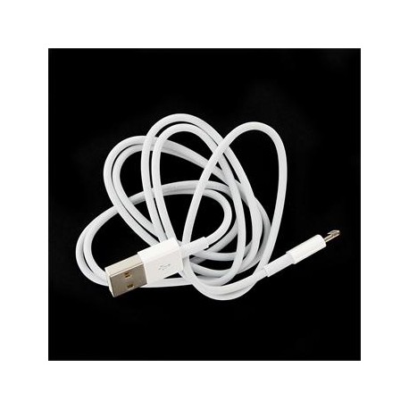 MD819 iPhone 5 Lightning Datový Kabel White 2m (Bulk)