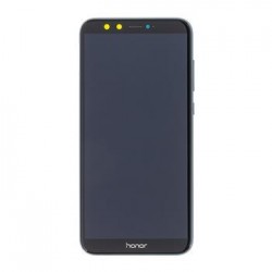 Honor 9 Lite LCD Display + Dotyková Deska + Přední Kryt Black (Service Pack)