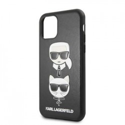 KLHCN61KICKC Karl Lagerfeld &Choupette Kryt pro iPhone 11R Black (EU Blister)