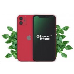 Repasovaný iPhone 11, 64GB, Red (by Renewd)