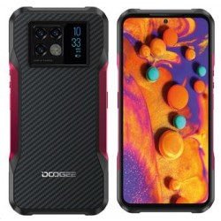 Doogee V20 5G AMOLED DualSIM gsm tel. 8+256GB Night Vision Wine Red