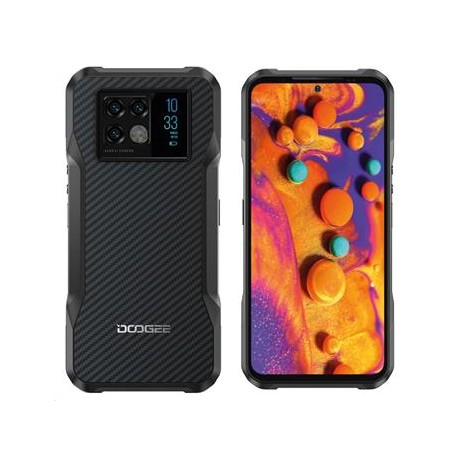 Doogee V20 5G AMOLED DualSIM gsm tel. 8+256GB Night Vision Knight Black