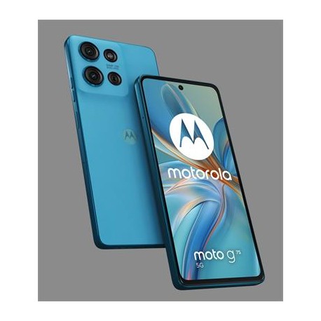 Motorola Moto G75 5G 8+256GB Aqua Blue (3r. pojišt. proti poškození + 1r. záruky navíc)