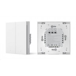 AQARA Smart Wall Switch H1(No Neutral, Double Rocker)