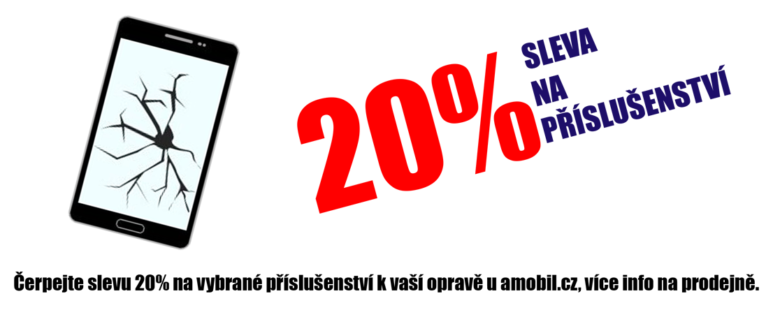 20% sleva na vybrané příslušenství k vaši opravě!